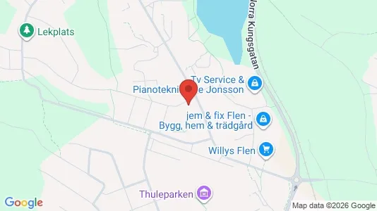 Lägenheter att hyra i Flen - Bild från Google Street View