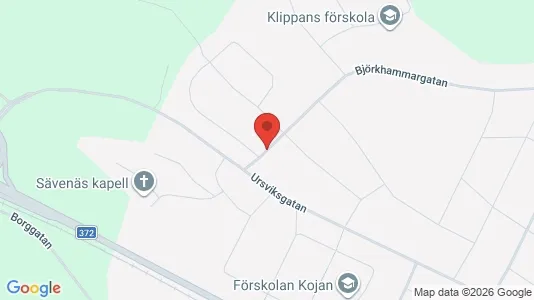 Lägenheter att hyra i Skellefteå - kort over placeringen