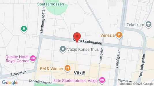 Bostadsrätter till salu i Växjö - Bild från Google Street View