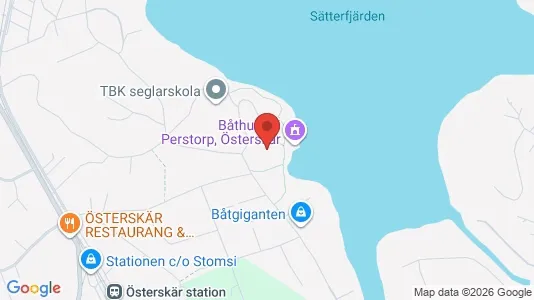 Bostadsrätter till salu i Österåker - kort over placeringen