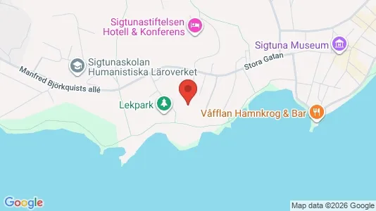 Lägenheter till salu i Sigtuna - kort over placeringen