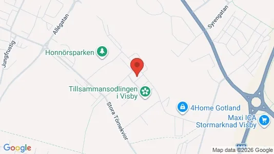 Bostadsrätter till salu i Gotland - Bild från Google Street View