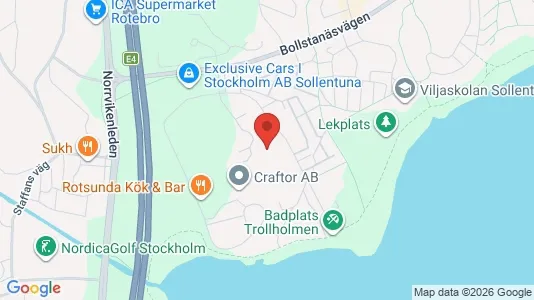 Bostadsrätter till salu i Sollentuna - Bild från Google Street View