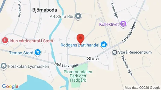 Lägenheter att hyra i Lindesberg - kort over placeringen