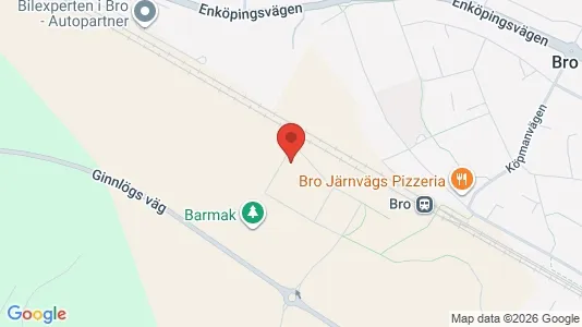 Lägenheter till salu i Upplands-Bro - kort over placeringen