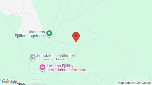 Lägenheter till salu i Härjedalen - kort over placeringen