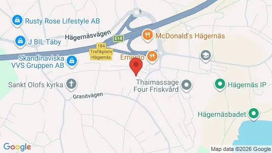 Lägenheter att hyra i Täby - kort over placeringen