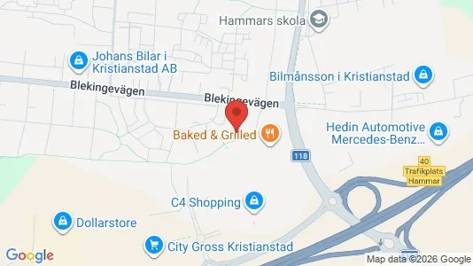 Lägenheter att hyra i Kristianstad - Bild från Google Street View