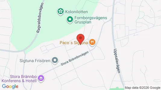 Lägenheter till salu i Sigtuna - kort over placeringen