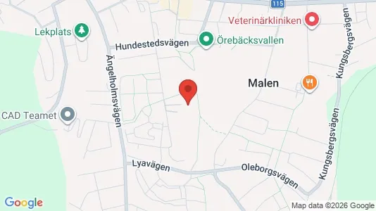 Lägenheter till salu i Båstad - kort over placeringen
