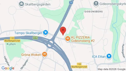 Lägenheter till salu i Västerås - kort over placeringen