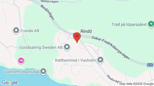 Lägenheter till salu i Vaxholm - kort over placeringen