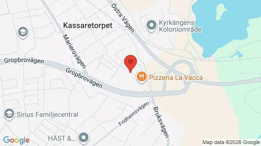 Lägenheter att hyra i Vänersborg - kort over placeringen