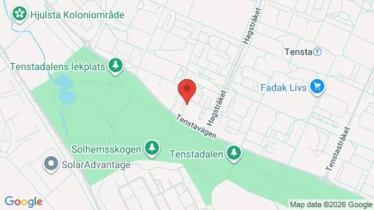 Bostadsrätter till salu i Västerort - kort over placeringen