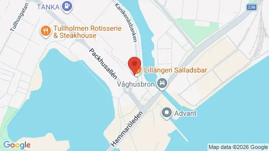 Bostadsrätter till salu i Karlstad - kort over placeringen