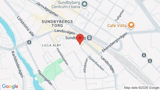 Bostadsrätter till salu i Sundbyberg - kort over placeringen