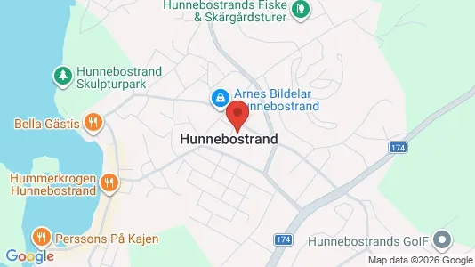 Bostadsrätter till salu i Sotenäs - kort over placeringen