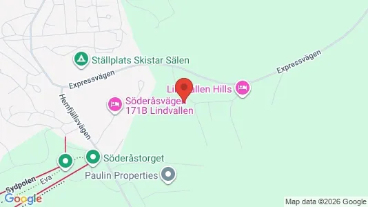 Bostadsrätter till salu i Malung-Sälen - kort over placeringen