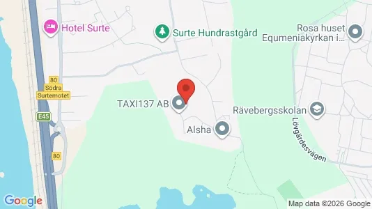 Bostadsrätter till salu i Ale - kort over placeringen