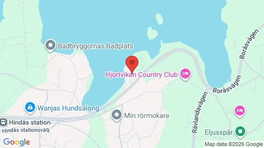 Lägenheter till salu i Härryda - kort over placeringen