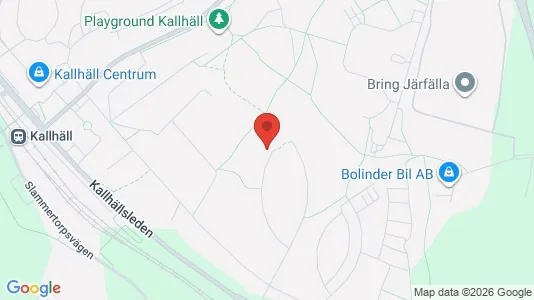 Bostadsrätter till salu i Järfälla - kort over placeringen