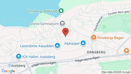 Bostadsrätter till salu i Söderort - kort over placeringen