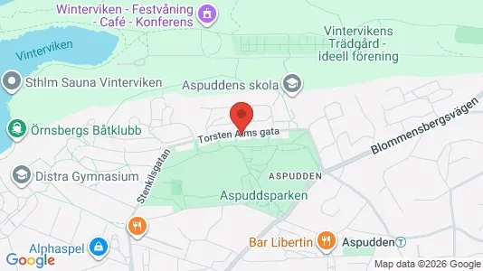 Bostadsrätter till salu i Söderort - kort over placeringen