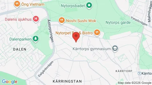 Bostadsrätter till salu i Söderort - kort over placeringen
