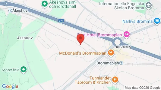 Bostadsrätter till salu i Västerort - kort over placeringen