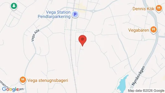 Bostadsrätter till salu i Haninge - kort over placeringen