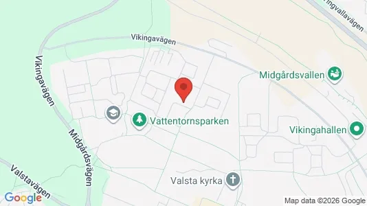 Bostadsrätter till salu i Sigtuna - kort over placeringen