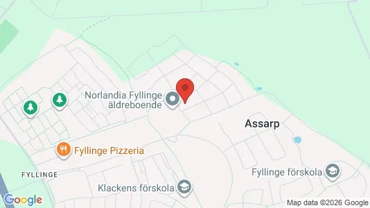 Bostadsrätter till salu i Halmstad - kort over placeringen