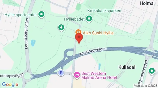 Bostadsrätter till salu i Malmö Centrum - kort over placeringen