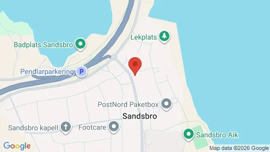 Bostadsrätter till salu i Växjö - kort over placeringen