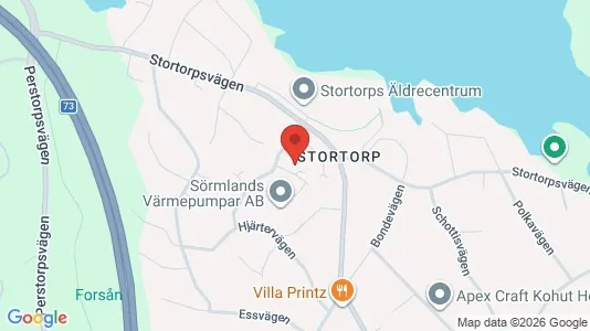 Bostadsrätter till salu i Huddinge - kort over placeringen