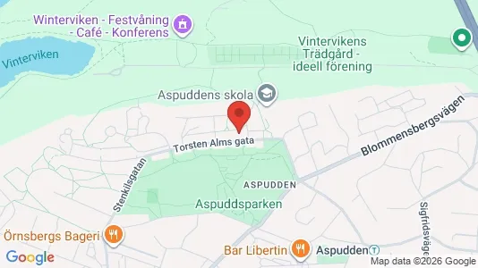 Bostadsrätter till salu i Söderort - kort over placeringen