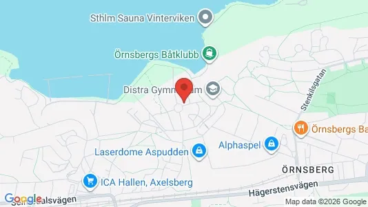 Bostadsrätter till salu i Söderort - kort over placeringen