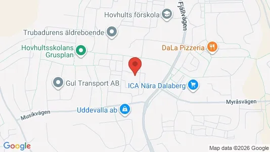 Bostadsrätter till salu i Uddevalla - kort over placeringen