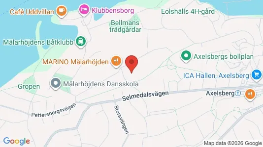 Bostadsrätter till salu i Söderort - kort over placeringen