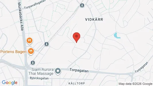 Bostadsrätter till salu i Örgryte-Härlanda - kort over placeringen