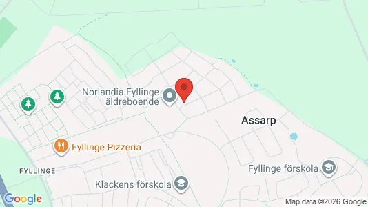 Bostadsrätter till salu i Halmstad - kort over placeringen