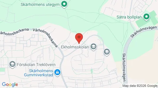 Bostadsrätter till salu i Söderort - kort over placeringen