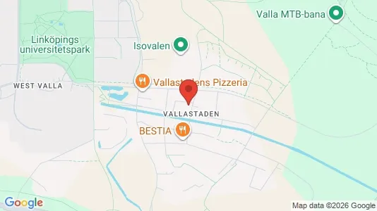 Bostadsrätter till salu i Linköping - kort over placeringen