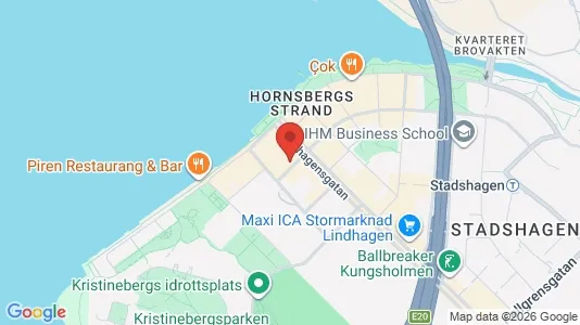Bostadsrätter till salu i Kungsholmen - kort over placeringen