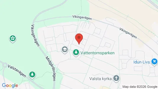 Bostadsrätter till salu i Sigtuna - kort over placeringen