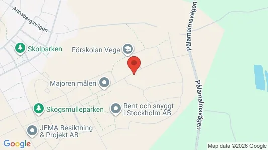 Bostadsrätter till salu i Botkyrka - kort over placeringen
