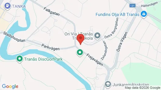 Bostadsrätter till salu i Tranås - kort over placeringen