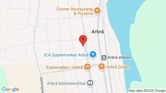 Bostadsrätter till salu i Bollnäs - kort over placeringen