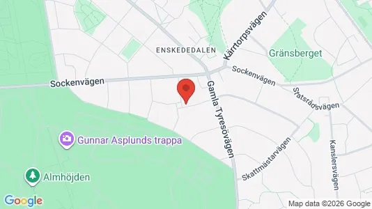 Bostadsrätter till salu i Söderort - kort over placeringen