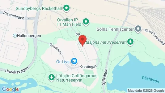 Bostadsrätter till salu i Sundbyberg - kort over placeringen